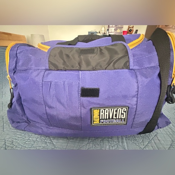 Purple Nylon Duffel Bag - Picture 4 of 10